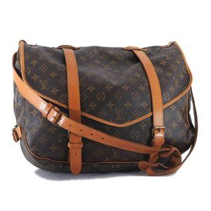Auth Louis Vuitton Saumur 43 Shoulder #48314L66B